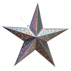 ÉTOILE AVEC LIMIÈRE LEDS