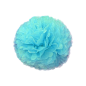 POM POM FLOWER  Ø 35 CM BLEU PAPIER (10 UNITÉ)