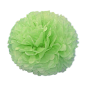 POM POM FLOWER  Ø 48 CM VERT PAPIER (10 UNITÉ)