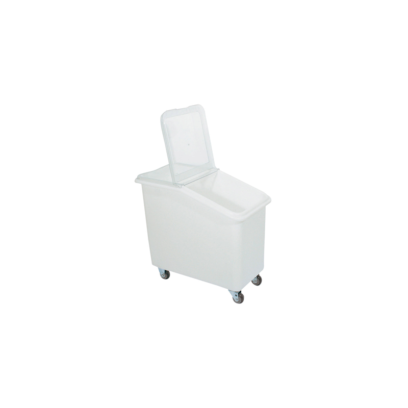 CONTENEUR ALIMENTAIRE 99 L 75x41x74 CM BLANC POLYCARBONATE (1 UNITÉ)