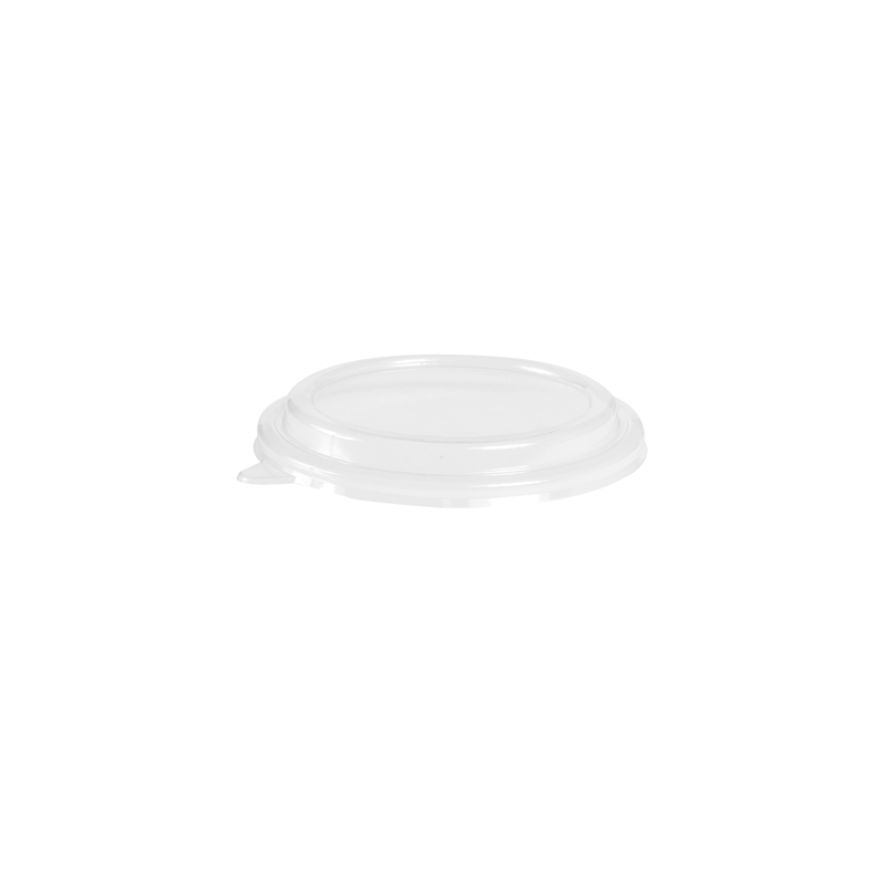 COUVERCLES POUR SALADIERS 204.07 'BIONIC'  Ø 16,3x3,5 CM TRANSPARENT PET (400 UNITÉ)