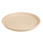 BASES RÉCIPIENT PIZZA 'BIONIC'  Ø 35,7x3,3 CM NATUREL BAGASSE (150 UNITÉ)