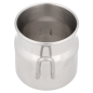 MINI POTS À LAIT 'ARTINOX' 90 ML Ø 4,5x5 CM ARGENTE INOX (12 UNITÉ)