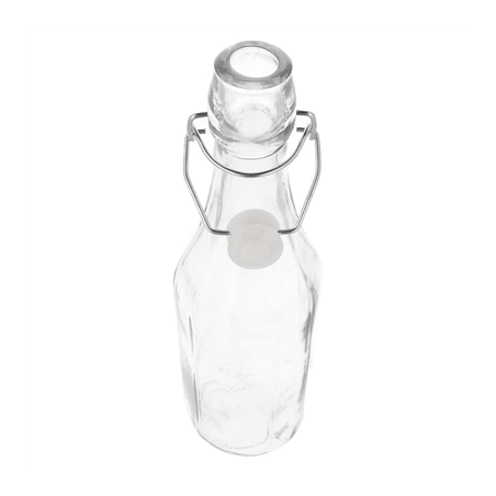 BOUTEILLE + FERMETURE CLIP 'WAKI GLASS' 500 ML Ø 7x27 CM TRANSPARENT VERRE (48 UNITÉ)