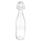 BOUTEILLE + FERMETURE CLIP 'WAKI GLASS' 500 ML Ø 7x27 CM TRANSPARENT VERRE (48 UNITÉ)