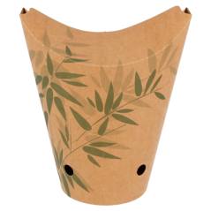 GOBELETS À FRITES AVEC FERMETURE