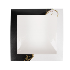 BOÎTES PÂTISSERIES AVEC FENÊTRE