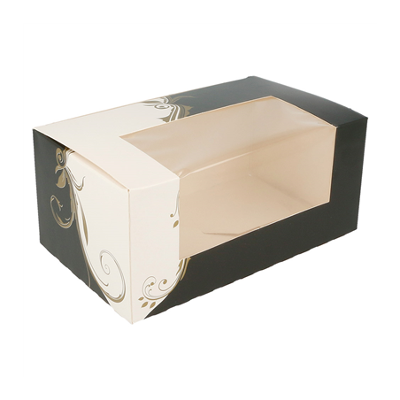 BOÎTES PÂTISSERIES AVEC FENÊTRE