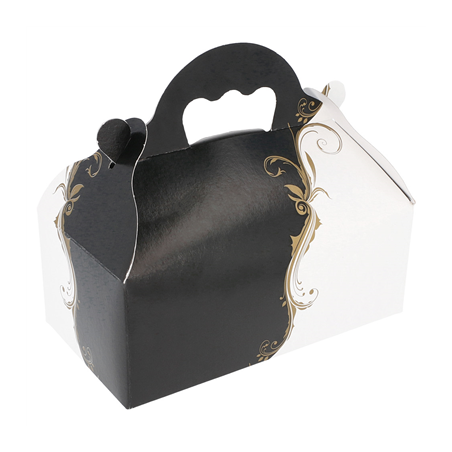 50 U. BOÎTES AVEC ANSES PÂTISSERIE