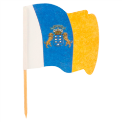 PETITS DRAPEAUX CANARIAS