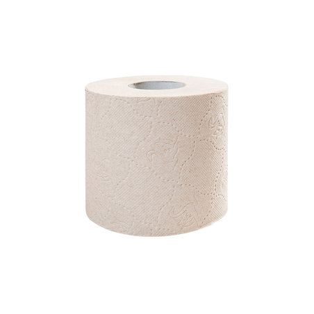 6 U. ROULEAUX HYGIENIQUES 2 PLIS 2x17 G/M2 10 CM (h) x 36 M NATUREL PAPIER RECYCLÉ (1 UNITÉ)
