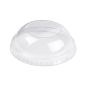 COUVERCLES COUPOLE POUR RÉCIPIENTS 230.27/222.89/217.58  Ø 7,7 CM TRANSPARENT PET (2000 UNITÉ)