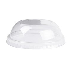 COUVERCLES COUPOLE POUR RÉCIPIENTS 230.32/222.90/217.59  Ø 8,5 CM TRANSPARENT PET (2000 UNITÉ)