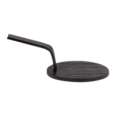 MINI PELLES POUR SNACKS  Ø 5 CM NOIR BAMBOU (100 UNITÉ)