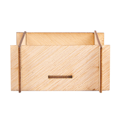 MINI RÉCIPIENTS POUR MISE EN BOUCHE  6,3x6,3x3 CM NATUREL BAMBOU (100 UNITÉ)