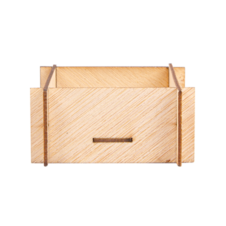 MINI RÉCIPIENTS POUR MISE EN BOUCHE  6,3x6,3x3 CM NATUREL BAMBOU (100 UNITÉ)