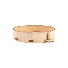 MINI RÉCIPIENTS POUR MISE EN BOUCHE  Ø 5,85x1,3 CM NATUREL BAMBOU (100 UNITÉ)