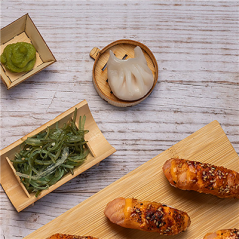 MINI RÉCIPIENTS POUR MISE EN BOUCHE