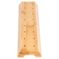BASES POUR 16 PIQUES  20x6x2 CM NATUREL BAMBOU (12 UNITÉ)
