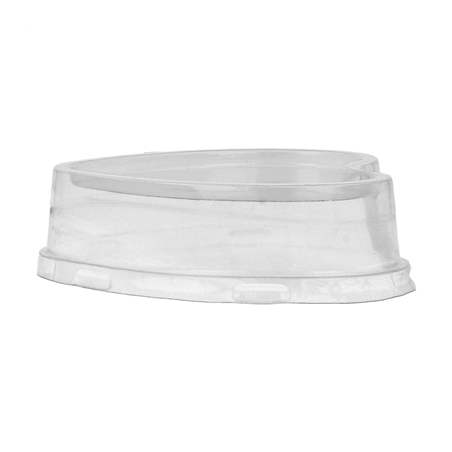 COUVERCLE HAUTES POUR RÉCIPIENTS 206.02/04/05/214.62   TRANSPARENT PET (100 UNITÉ)