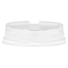 COUVERCLES HAUTES POUR RÉCIPIENTS 206.08/09/11/25/26/27  Ø8,5 CM TRANSPARENT PET (100 UNITÉ)