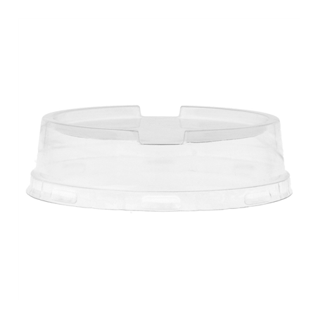 COUVERCLES HAUTES POUR RÉCIPIENTS 206.08/09/11/25/26/27  Ø8,5 CM TRANSPARENT PET (100 UNITÉ)