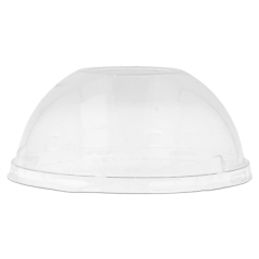 COUVERCLES COUPOLE POUR RÉCIPIENTS 206.08/09/11/25/26/27  Ø 8,5 CM TRANSPARENT PET (100 UNITÉ)