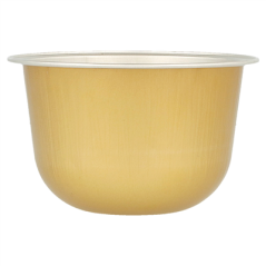 RECIPIENT PATISSERIE 150 ML Ø 8,5x4,3 CM OR ALUMINIUM (100 UNITÉ)