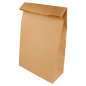 SACS SOS SANS ANSES  70 G/M2 20+9x34,5 CM NATUREL KRAFT (500 UNITÉ)