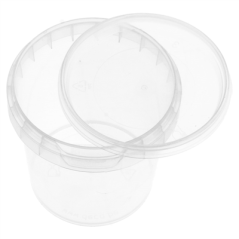 RÉCIPIENTS INVIOLABLES + COUVERCLES