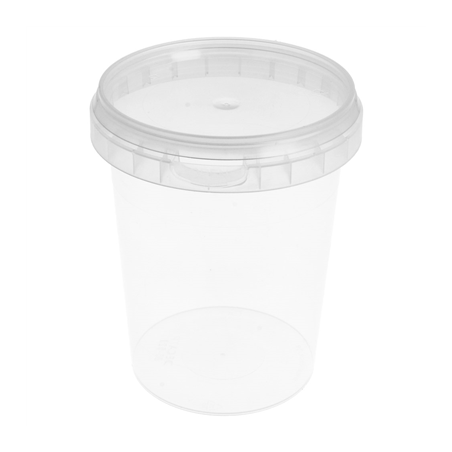 RÉCIPIENTS INVIOLABLES + COUVERCLES