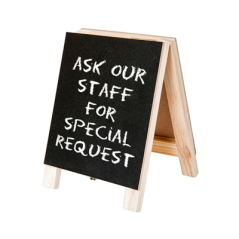 MINI ARDOISES CHEVALET 2 FACES