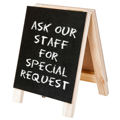 MINI ARDOISES CHEVALET 2 FACES