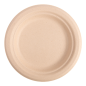 ASSIETTES 'BIONIC'  Ø 15,5x1,4 CM NATUREL BAGASSE (1000 UNITÉ)
