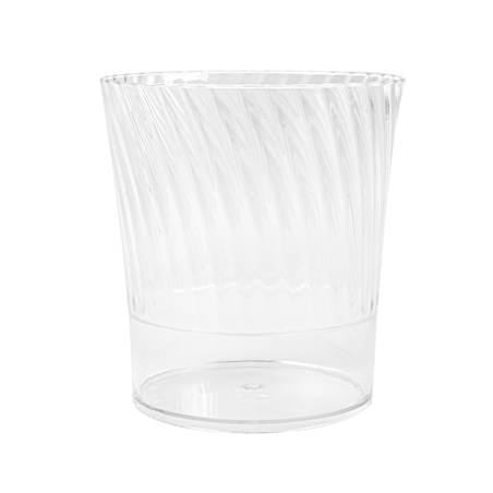 RÉCIPIENTS MISE EN BOUCHE RÉUTILISABLES  Ø 6,5x7,1 CM TRANSPARENT PS (432 UNITÉ)