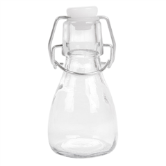BOUTEILLE + FERMETURE CLIP 'WAKI GLASS' 60 ML Ø4,5x10 CM TRANSPARENT VERRE (96 UNITÉ)