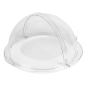COUPOLE BASCULANTE  Ø 41x19,5 CM TRANSPARENT POLYCARBONATE (1 UNITÉ)