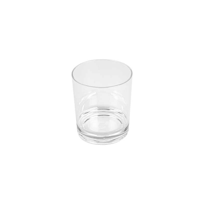 VERRES À "WHISKY" 350 ML Ø 8,2/7,5x9,5 CM TRANSPARENT POLYCARBONATE (12 UNITÉ)