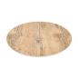 PLATEAUX RONDS 'ASAMI WARE'  Ø 33 x 0,4 CM COMPARAISON BOIS MÉLAMINE (3 UNITÉ)
