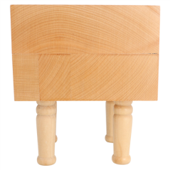 ÉLÉVATEUR  15,25x15,25x17,5 CM NATUREL BOIS (1 UNITÉ)