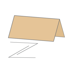 SERVIETTES ESSUIE-MAINS 2 PLIS ZIGZAG