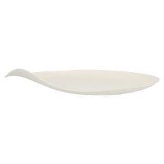 ASSIETTES MARU M 'BIONIC'  Ø 16,5x2,4 CM BLANC BAGASSE (200 UNITÉ)