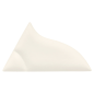 PLATEAUX 2 COMP. WASARA 'BIONIC'  26,1x14,4x1,4 CM BLANC BAGASSE (200 UNITÉ)