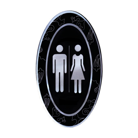 PLAQUE AUTO-ADHESIVE "UNISEX"