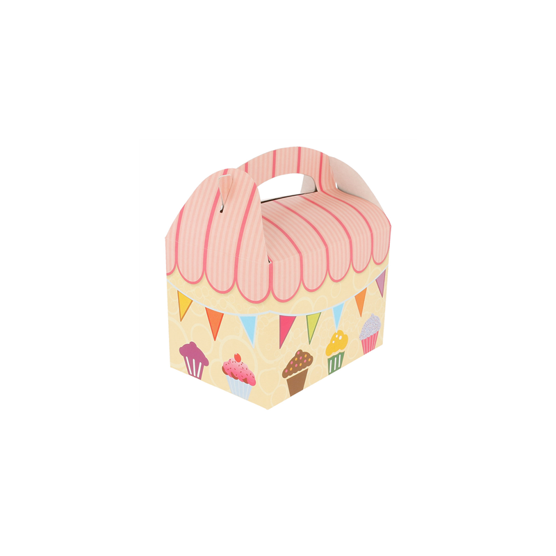 BOÎTES MENU ENFANT 'PARTY' 320 G/M2 15,50x10,50x17,50 CM QUADRICHROMIE CARTON (300 UNITÉ)