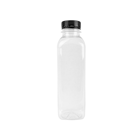 BOUTEILLES 500 ML 6x6x19,5 CM TRANSPARENT RPET (126 UNITÉ)