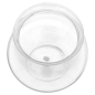 250 RÉCIPIENTS POUR CAILLÉ+COUVERCLES 140 ML Ø6x6,1 CM TRANSPARENT PET (250 UNITÉ)