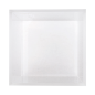 PORTE PAILLES  12,5x12,5x10 CM TRANSPARENT METACRYLATE (12 UNITÉ)