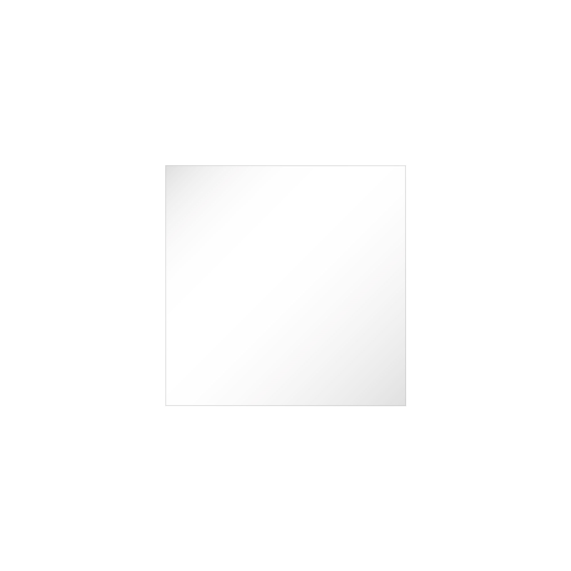 MIROIR CARRÉ  41x41x0,5 CM ACRYLIQUE (1 UNITÉ)