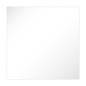 MIROIR CARRÉ  41x41x0,5 CM ACRYLIQUE (1 UNITÉ)